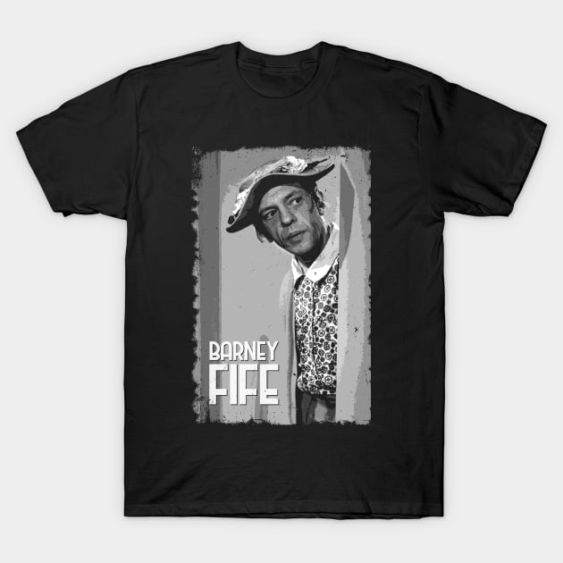 Don't Pass Up The Opportunity For Laughter Barney Fife Quote T-Shirt T-Shirt by Zombie Girlshop